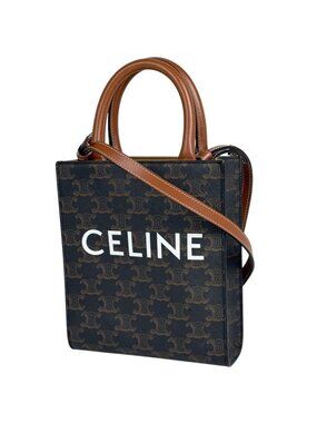 Celine Mini Vertical Cover 2-Way Shoulder Bag Triomphe